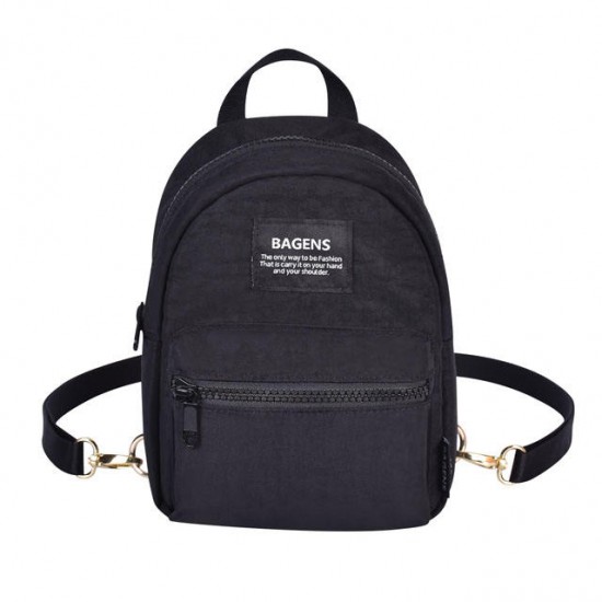 Petit sac à dos d'école en Nylon délavé, personnalisé, vente en gros, usine, 2019