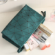 2019 vente chaude Corée style portable grande capacité voyage cosmétique organisateur de maquillage sacs avec pochette style